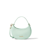 Borsa a Spalla in Vera Pelle Celeste Braccialini