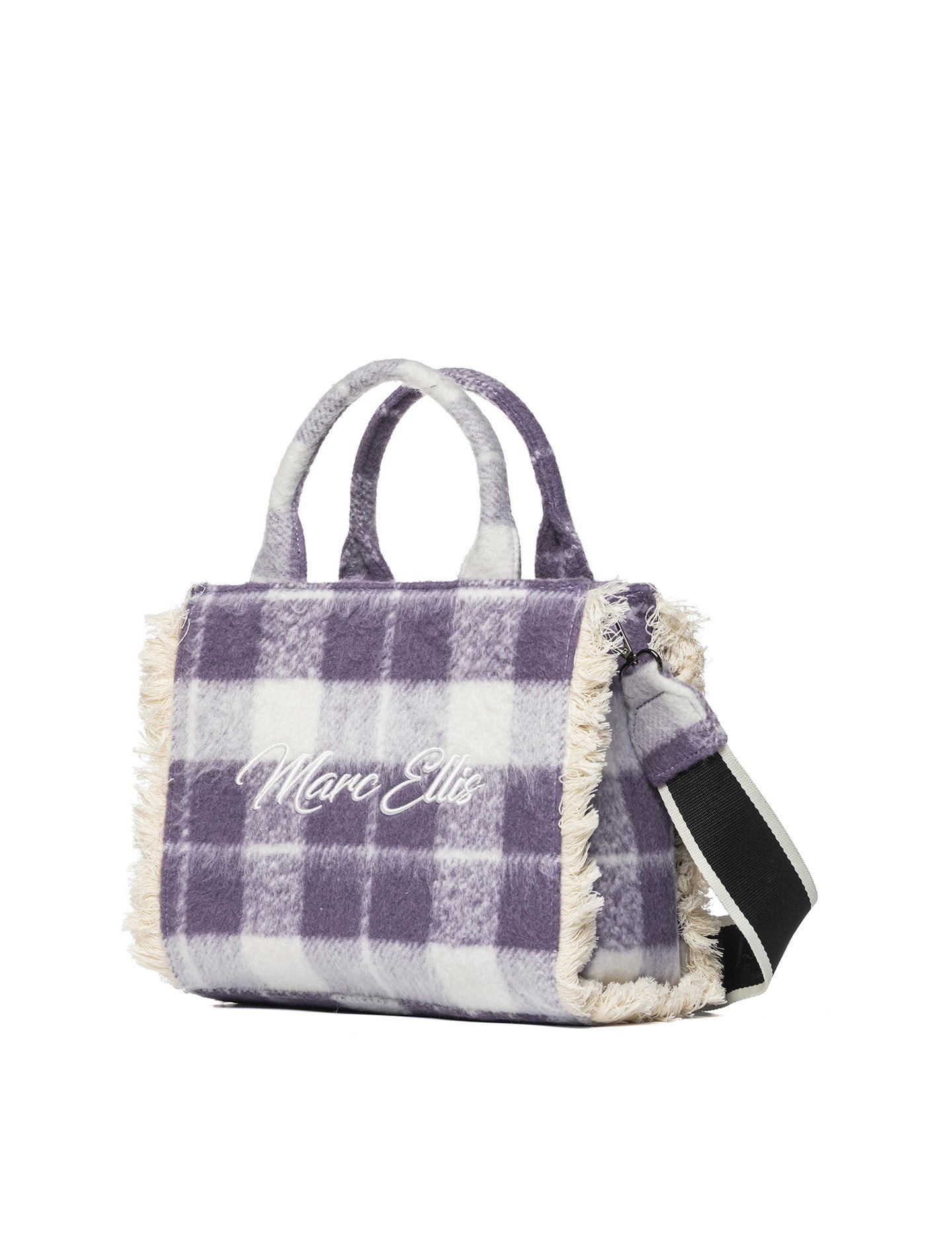 Buby Check S Borsa a spalla | Viola