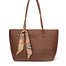 Borsa a Mano Donna in Pelle Vegana Marrone Pierre Cardin