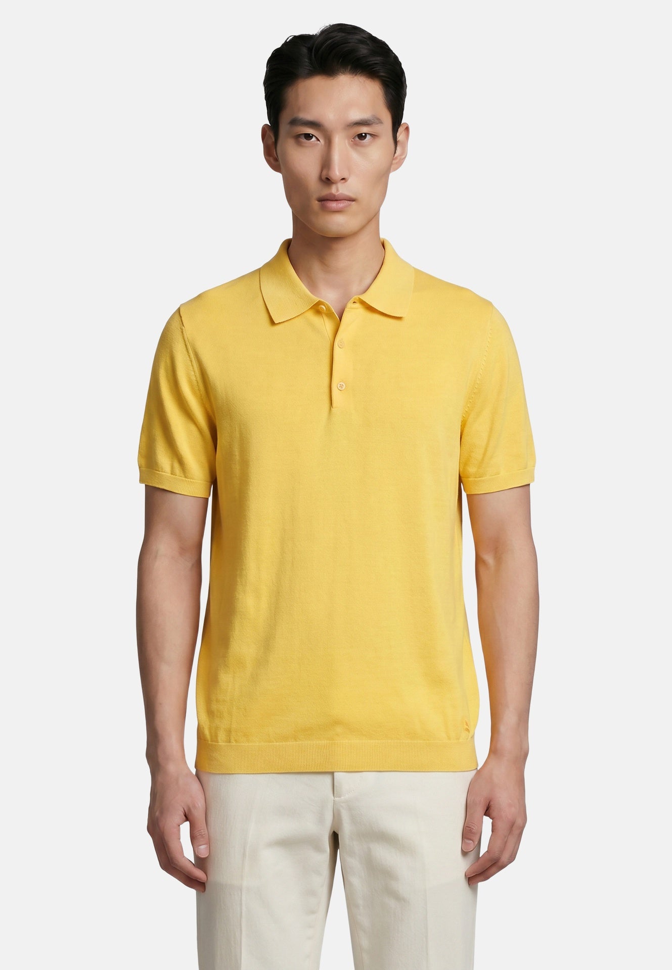 Camicia in Cotone Ocra Navigare