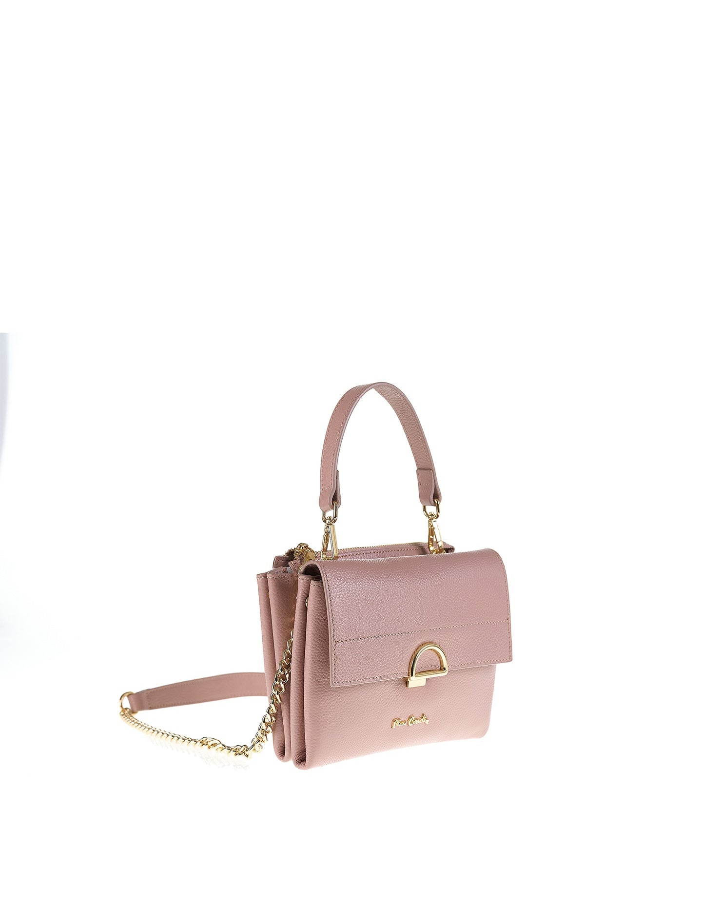 Borsa a Spalla in Vera Pelle Malva