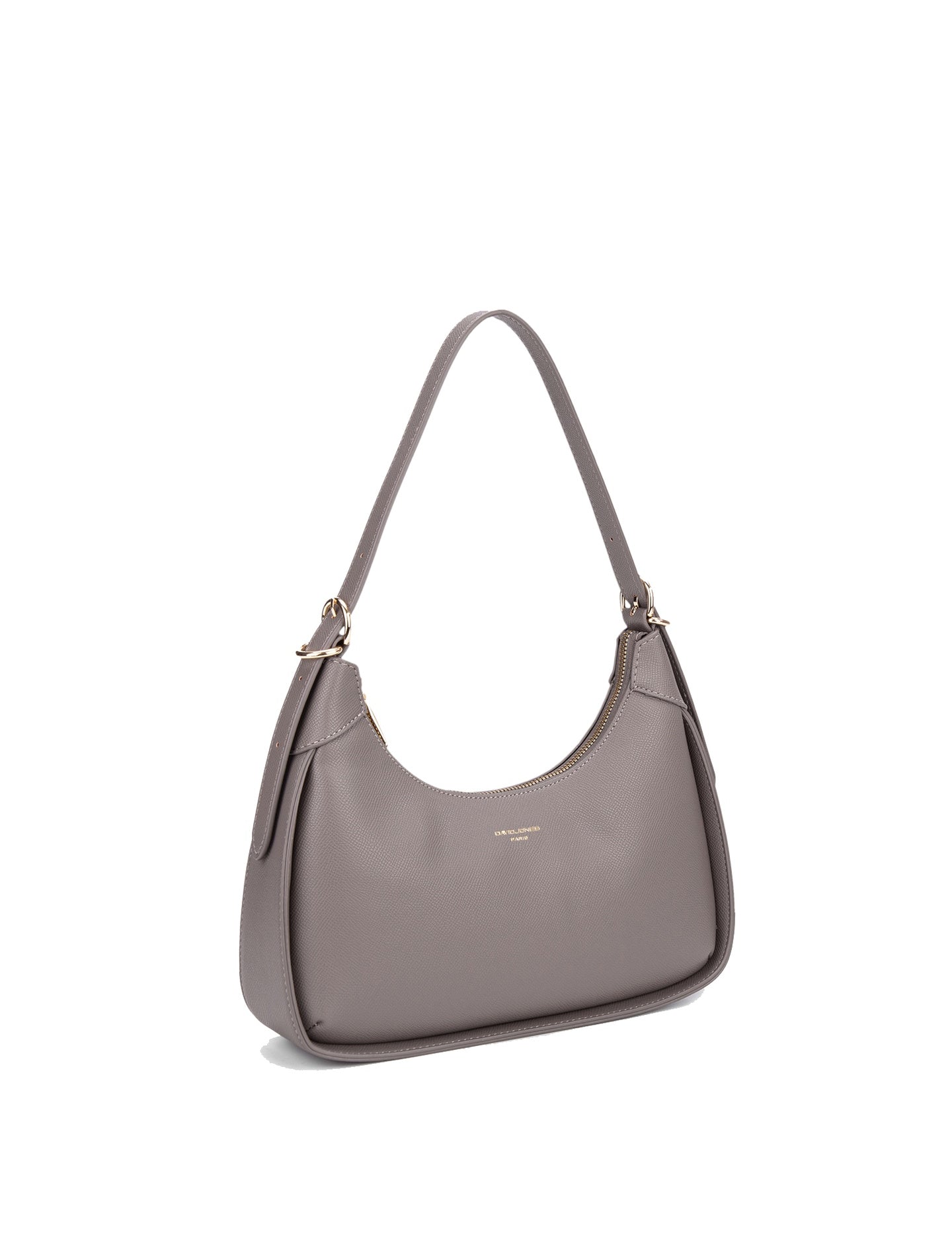 Borsa a Spalla in Vegan Leather Grigio