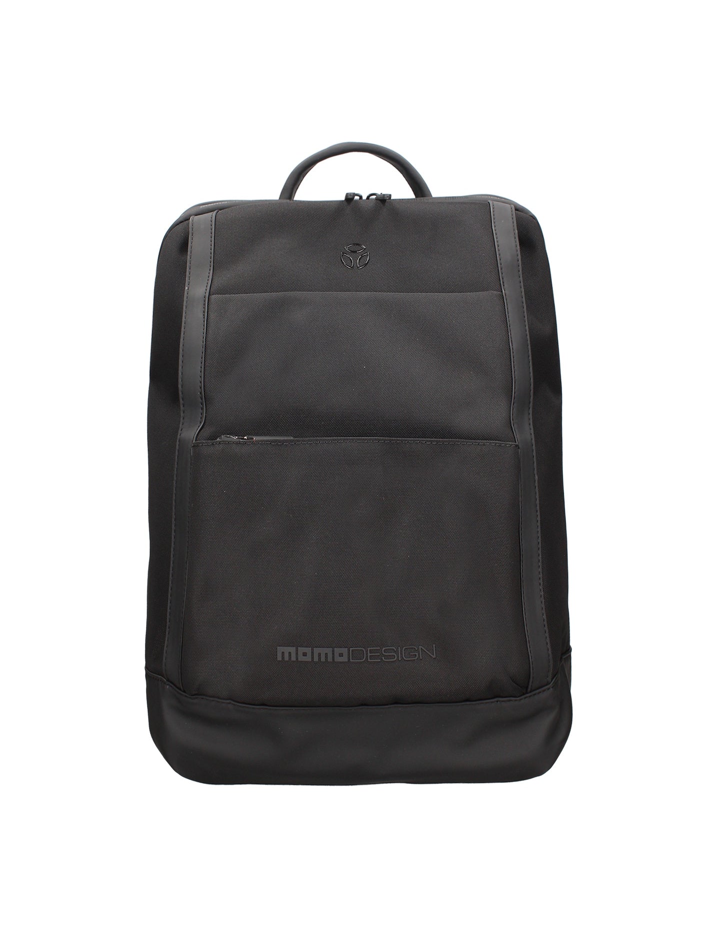 Zaino in Polyurethane Nero