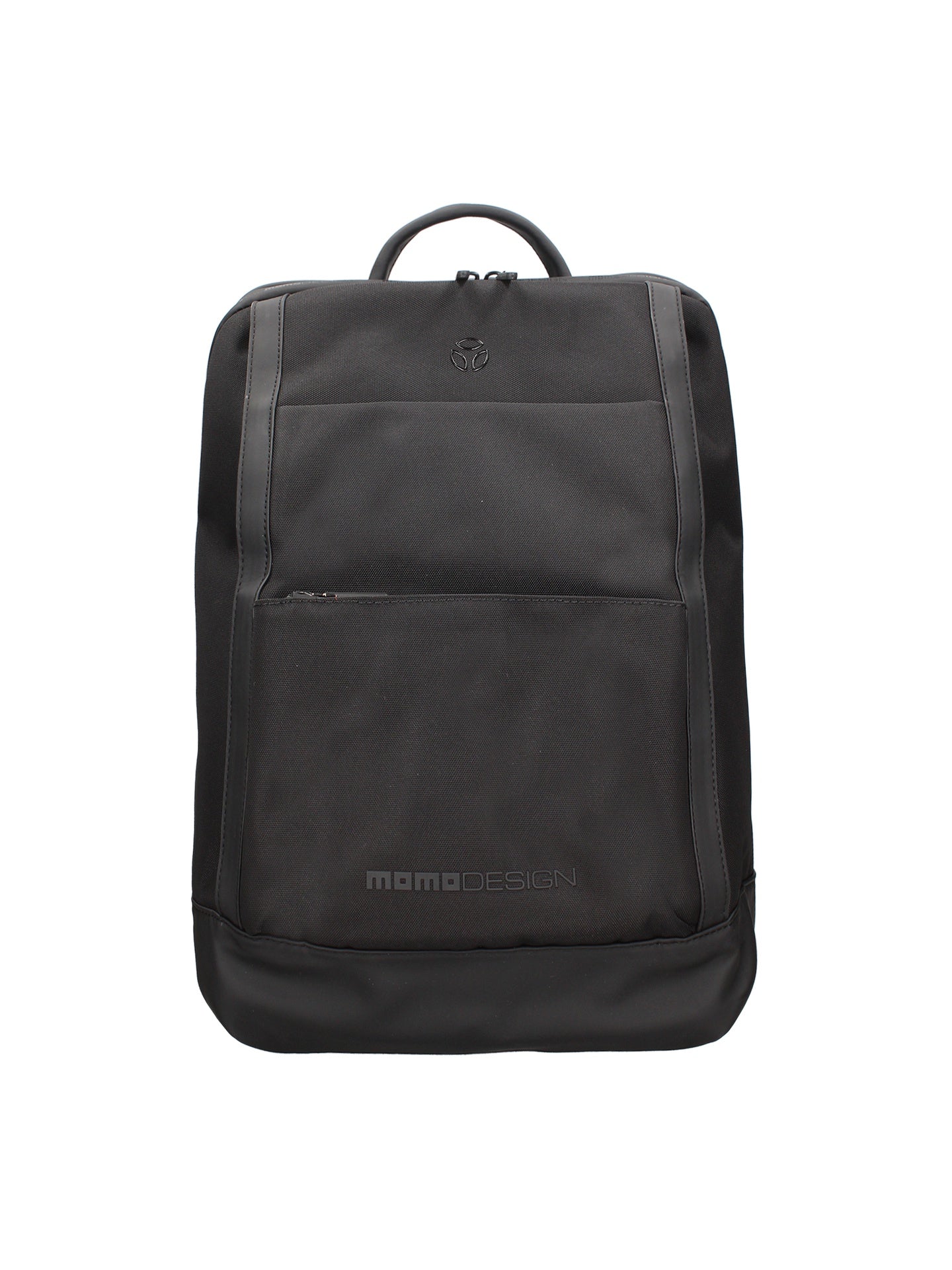 Zaino in Polyurethane Nero