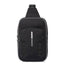 Borsa a Tracolla Uomo Cynosure Lux in Pelle Vegana Black Momo Design