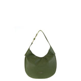 Borsa a Spalla in Vera Pelle Verde Pierre Cardin