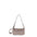 Borsa a Spalla in Vera Pelle Taupe Pierre Cardin