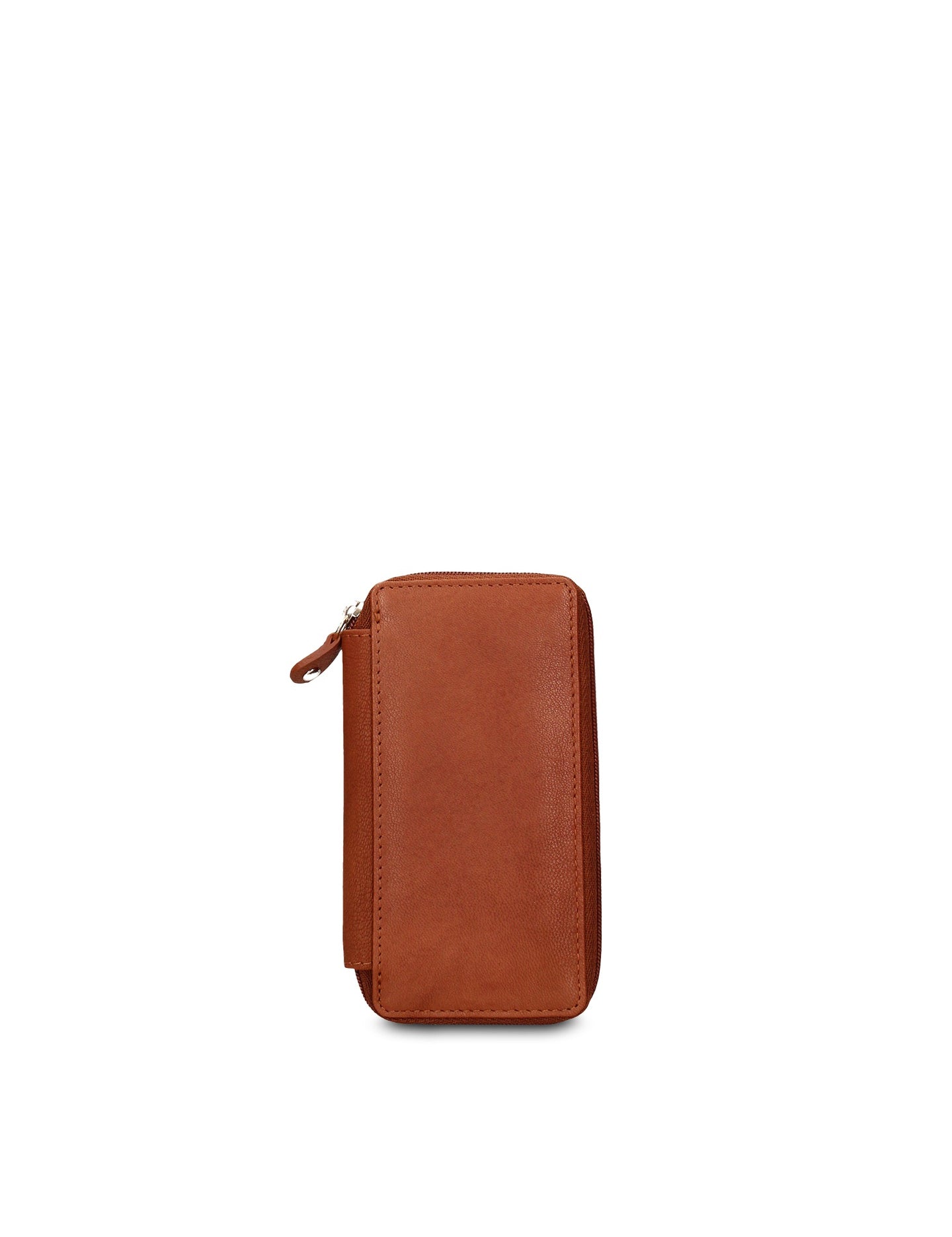 Portachiavi in Vera Pelle Cognac