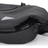 Erevan Prime Unisex-Bauchtasche aus schwarzem Polyester