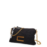 Borsa a spalla CUSTO - Nero