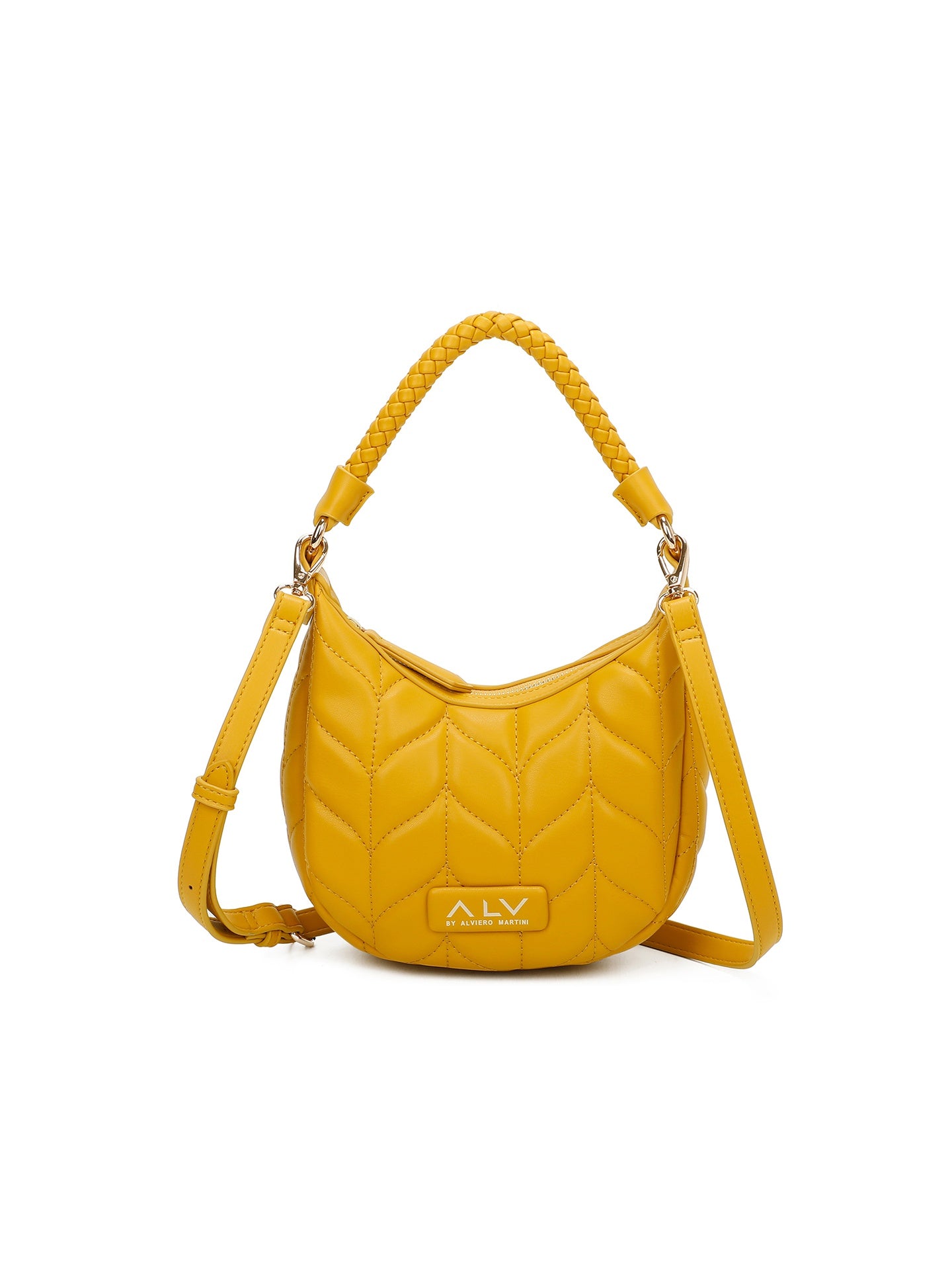 Borsa A Spalla da donna ALV - Giallo