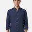 Camicia in Lino Blu Navy Navigare