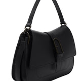 Black Ruga Leather Handbag