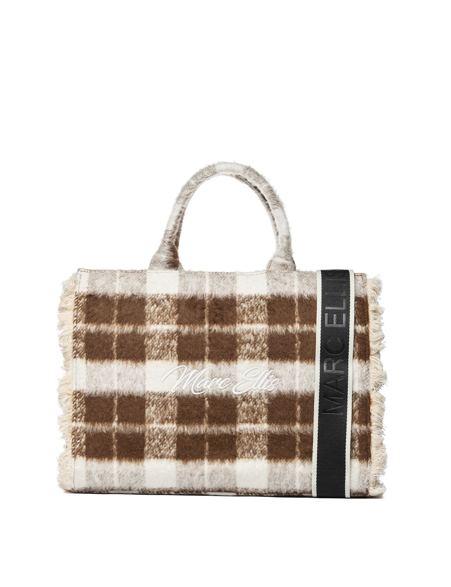 Buby Check L Borsa a spalla | Marrone | Marc Ellis