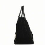 Borsa a Mano in Pelle Vegana Nero