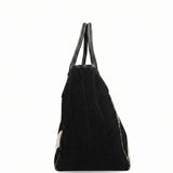 Borsa a Mano in Pelle Vegana Nero