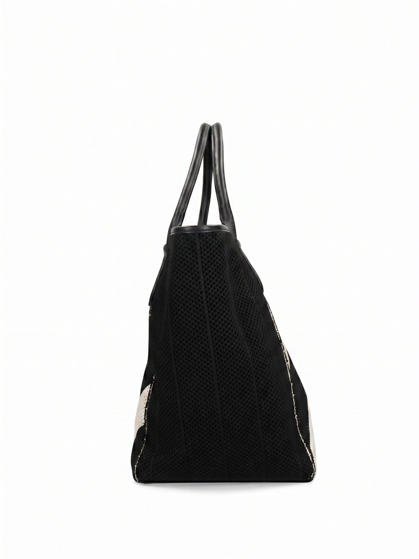 Borsa a Mano in Pelle Vegana Nero