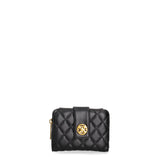 Portafoglio Donna in Pelle Vegana Nero Pierre Cardin