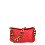 Borsa a Spalla in Pelle Vegana Rosso Pierre Cardin