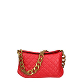 Borsa a Spalla in Pelle Vegana Rosso Pierre Cardin