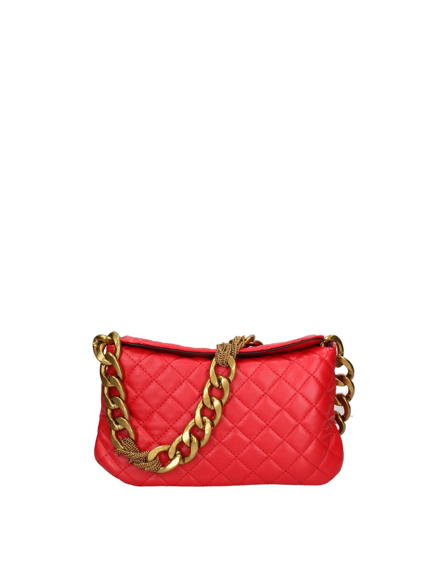 Borsa a Spalla in Pelle Vegana Rosso Pierre Cardin