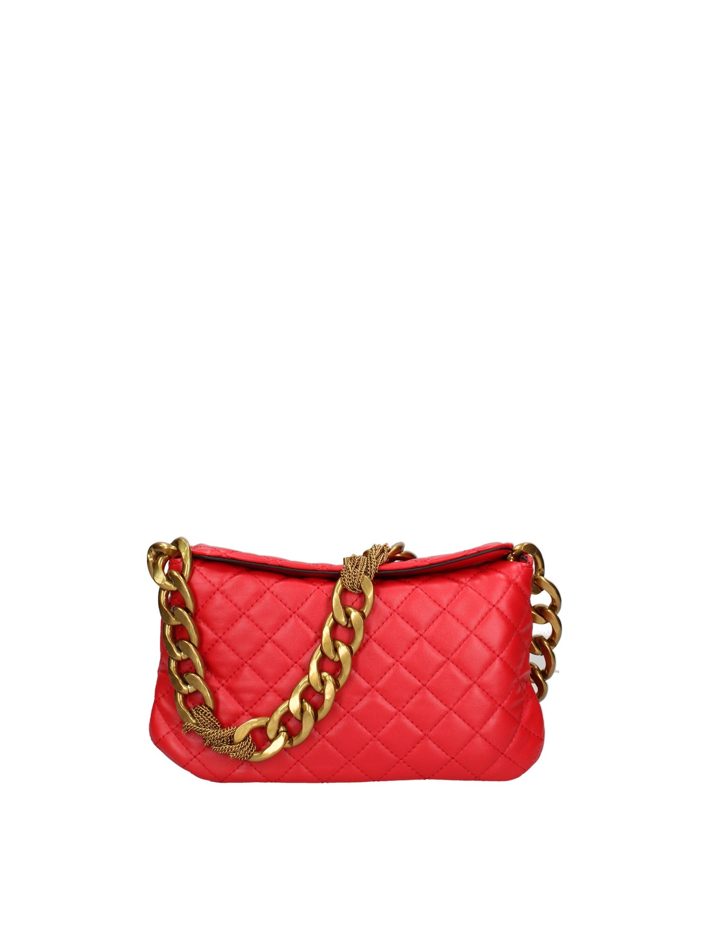Borsa a Spalla in Pelle Vegana Rosso Pierre Cardin