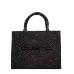 Borsa a spalla CUSTO - Nero