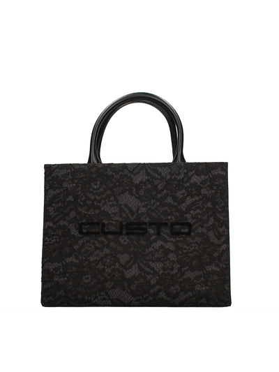 Borsa a spalla CUSTO - Nero