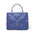 Borsa a Mano in Pelle Vegana Blu Braccialini