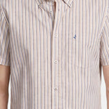 Camicia in Cotone Beige