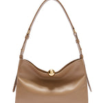 Borsa a Spalla in Pelle Taupe Furla