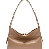Borsa a Spalla in Pelle Taupe Furla