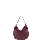 Borsa a Spalla in Vera Pelle Bordeaux Pierre Cardin