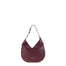 Borsa a Spalla in Vera Pelle Bordeaux Pierre Cardin