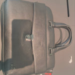 Borsa a Mano in Vera Pelle Nero