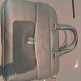Borsa a Mano in Vera Pelle Nero