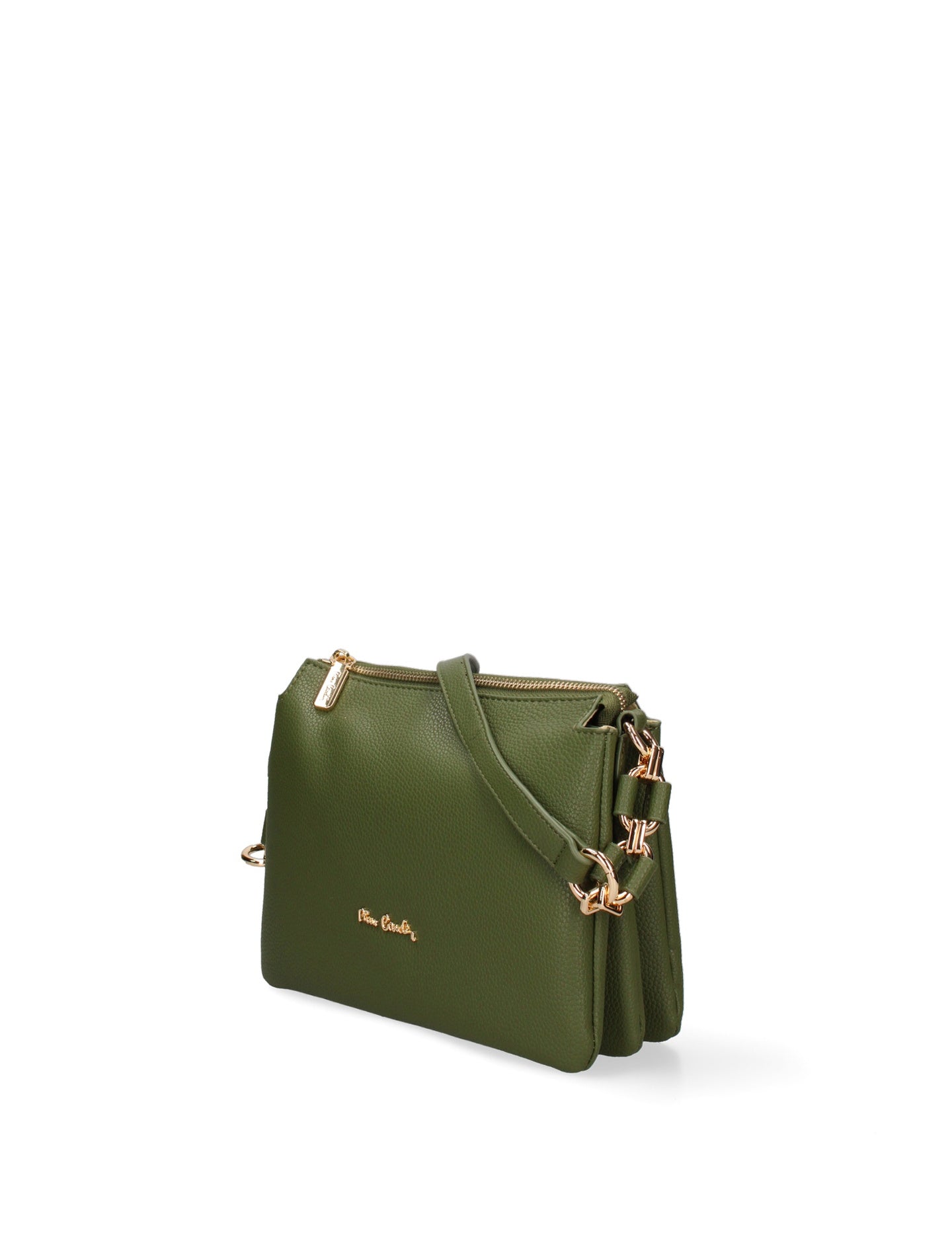 Borsa a Spalla in Vera Pelle Verde