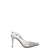 Scarpa con tacco MARC ELLIS | Argento