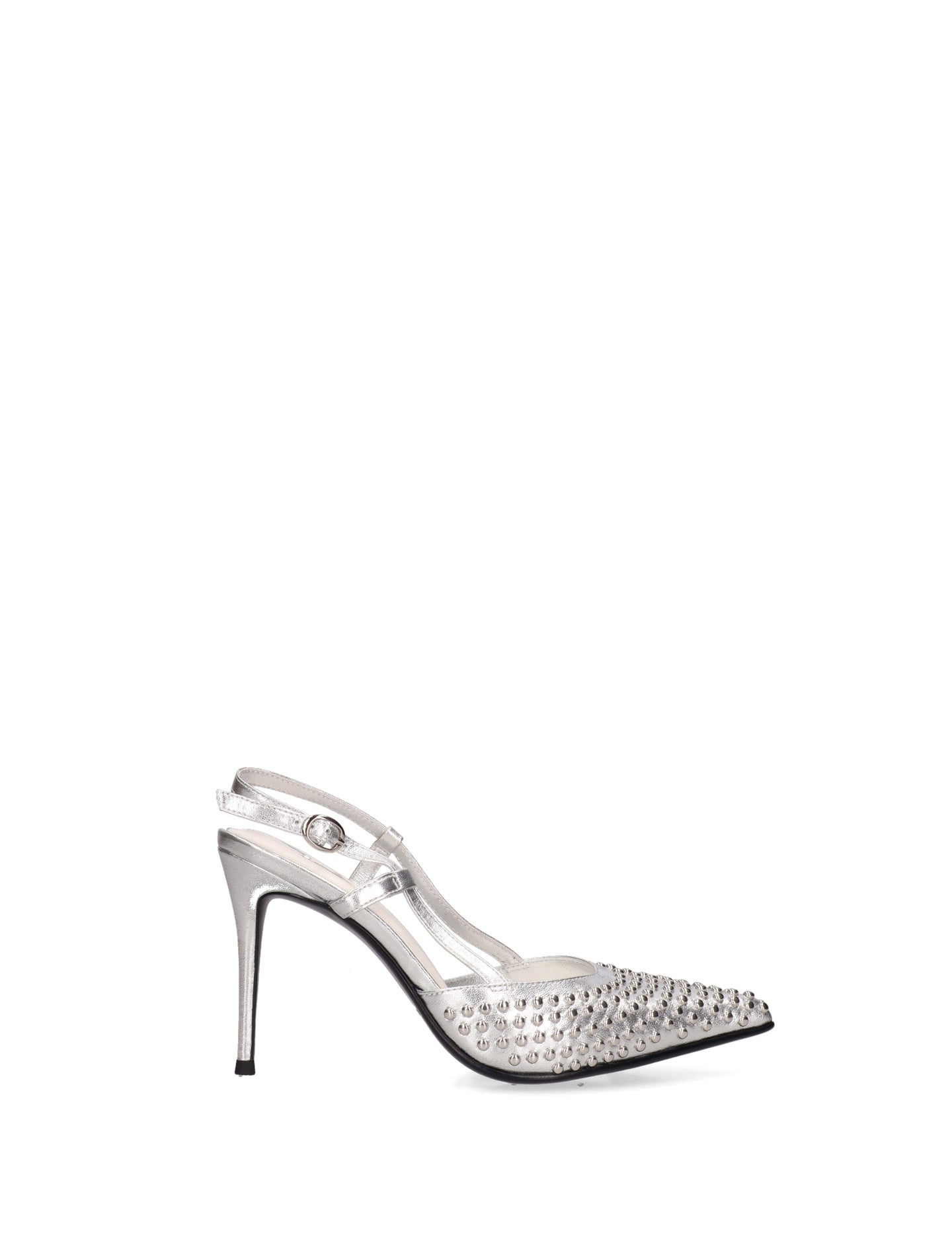 Scarpa con tacco MARC ELLIS | Argento