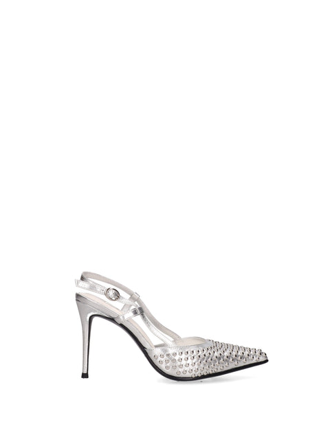 Scarpa con tacco MARC ELLIS | Argento