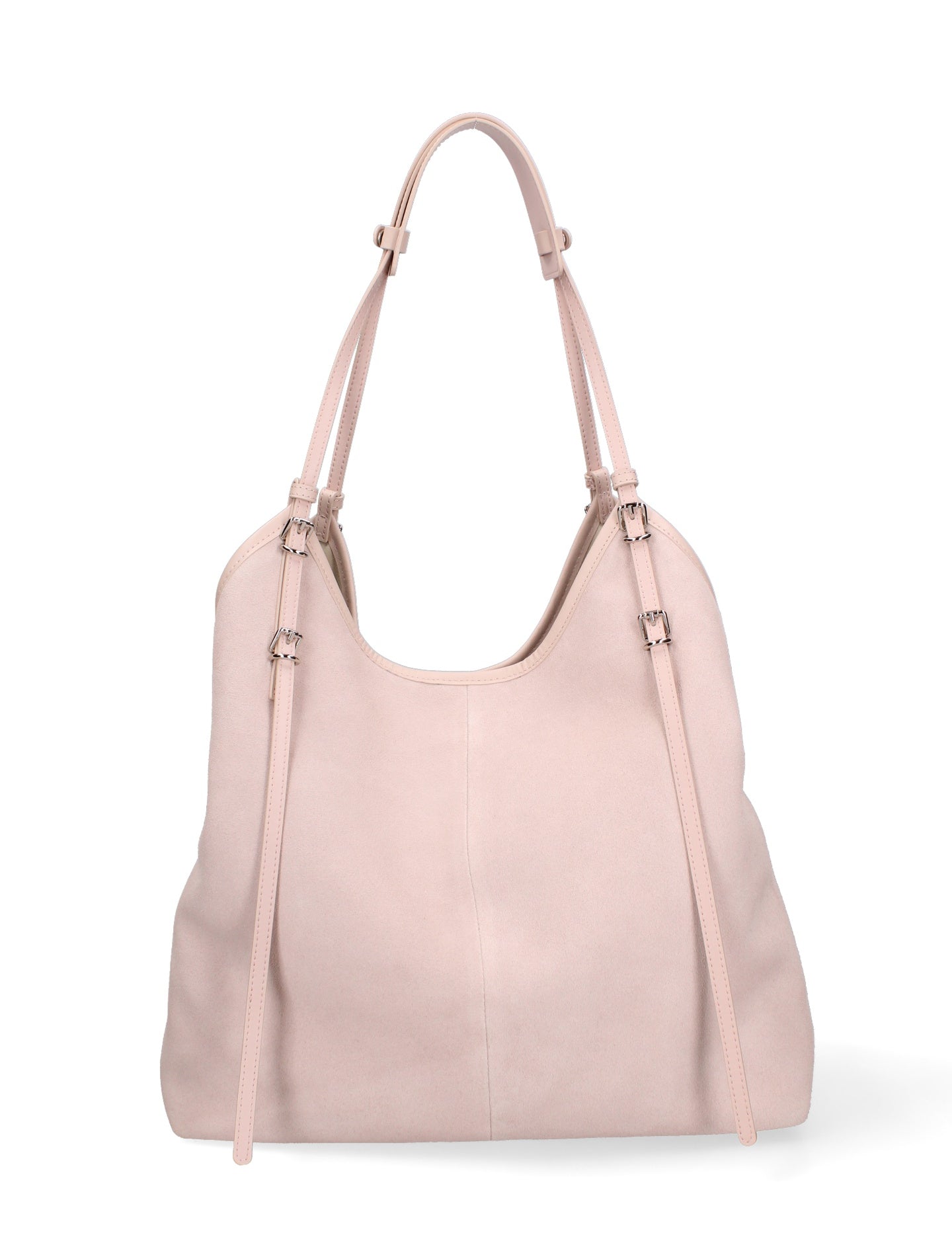 Borsa a Spalla in Vera Pelle Cipria Chiara Ferretti