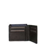Portafoglio in Vera Pelle Nero