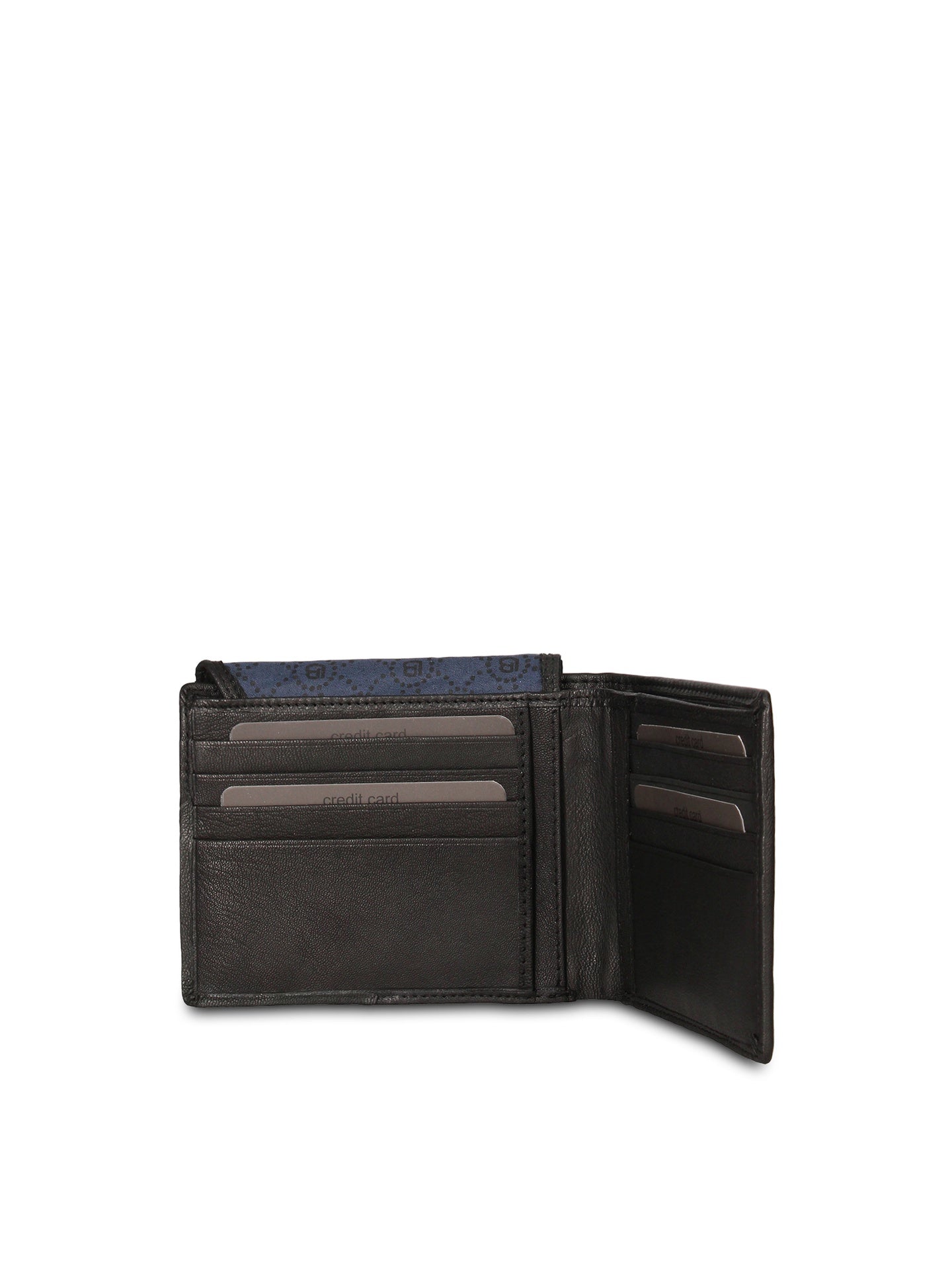 Portafoglio in Vera Pelle Nero