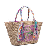 Borsa Shopper in Rattan Viola