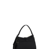 Borsa a Mano in Pelle Ruga Nero