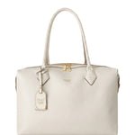 Borsa a spalla in Pelle Vegana Off-White GianMarco Venturi