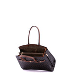 Borsa a Mano in Pelle Vegana Nero