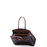 Borsa a Mano in Pelle Vegana Nero