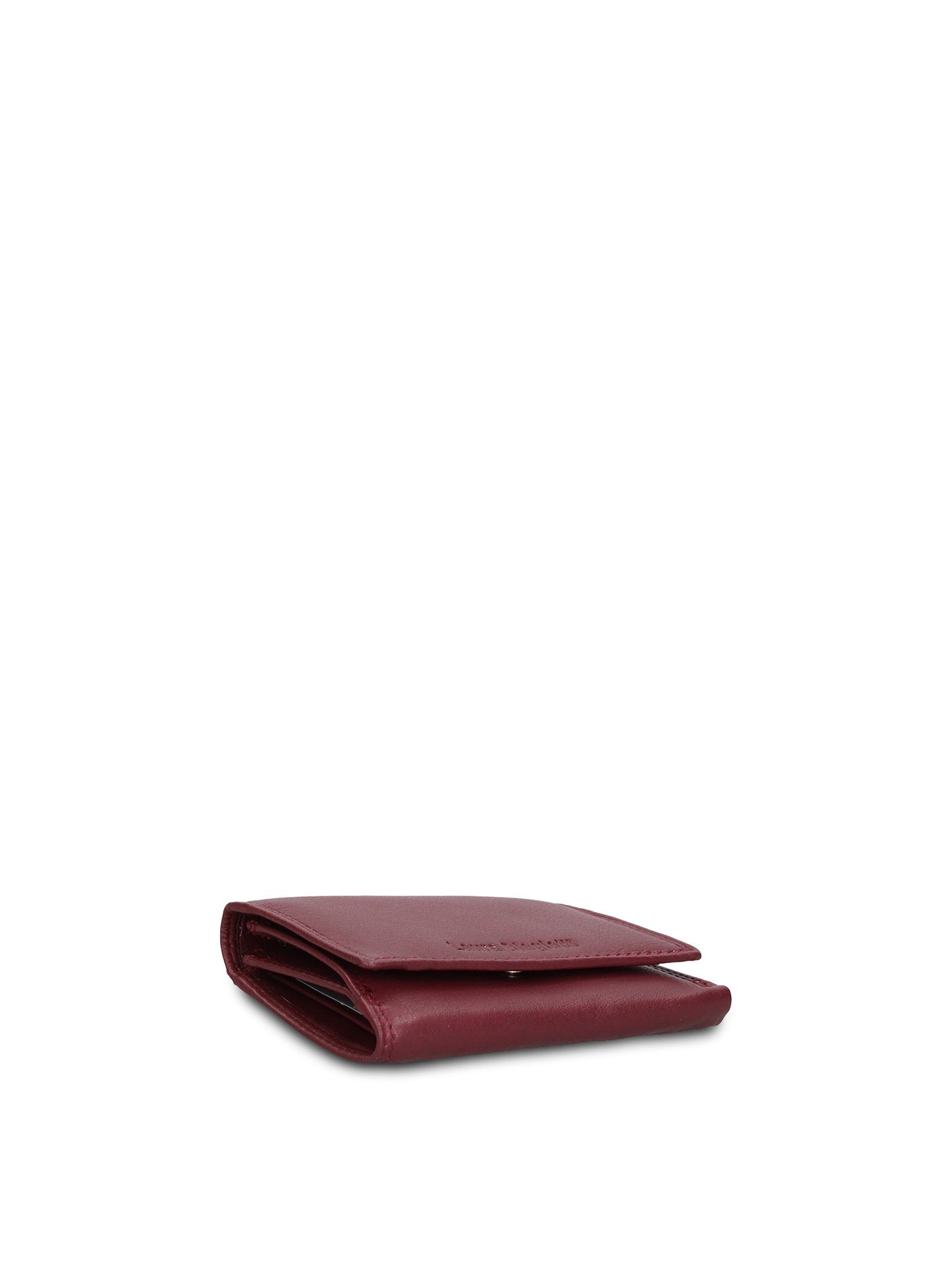 Portafoglio in Vera Pelle Bordeaux