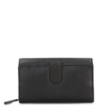 Portafoglio in Vera Pelle Nero